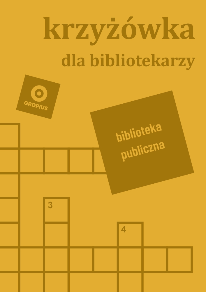 Karta tutułowa krzyżówki - biblioteki publiczne